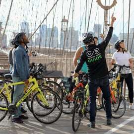 From Manhattan: 2-Hour Brooklyn Bridge Sightseeing Bike Tour