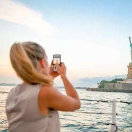 New York City: Statue of Liberty & Ellis Island with Ferry