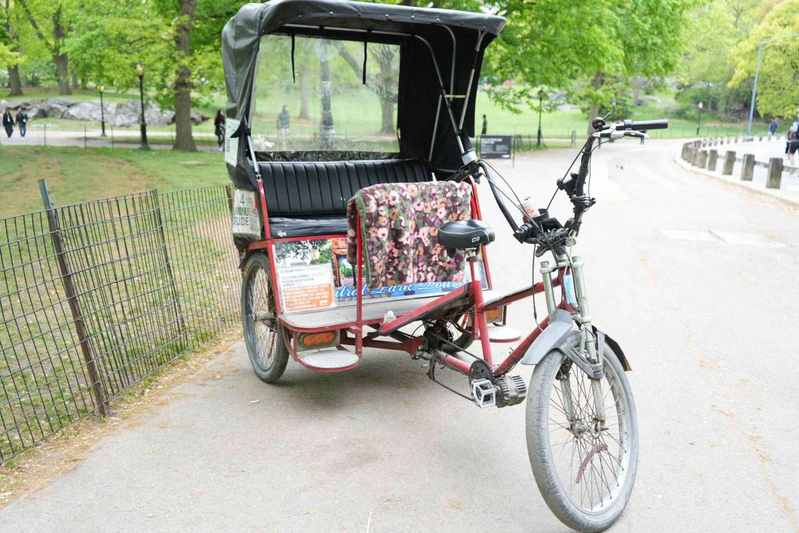 Central Park : visite guidée en vélo-taxi avec arrêts photo