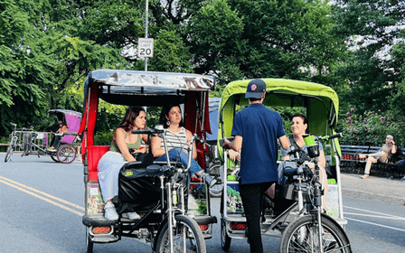 NYC: Central Park Pedicab Tour / Photo Stops