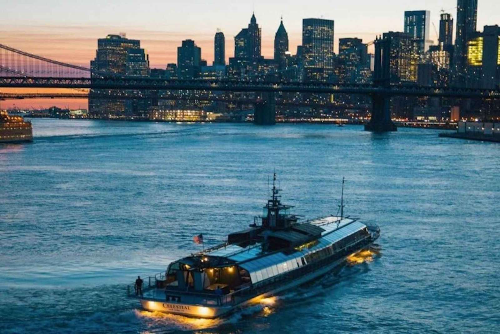 NYC: Luxury Brunch, Lunch or Dinner Harbor Cruise