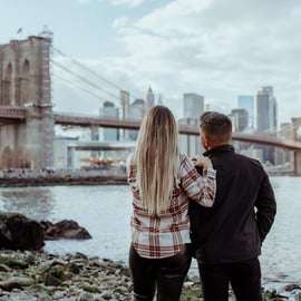 NYC: Brooklyn Bridge + DUMBO Photoshoot + Proposal option