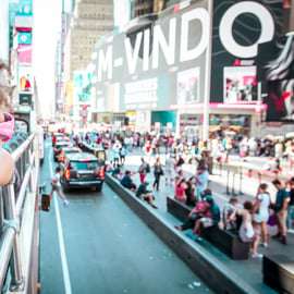 New York: Hop-on Hop-off Sightseeing Tour by Open-top Bus