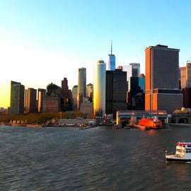 NYC: Statue of Liberty Sunset Cruise Skip-the-Line Ticket