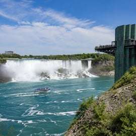 From New York: Niagara Falls by Day, Illuminated and Fireworks Option