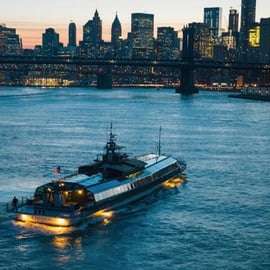 NYC: Luxury Brunch, Lunch or Dinner Harbor Cruise