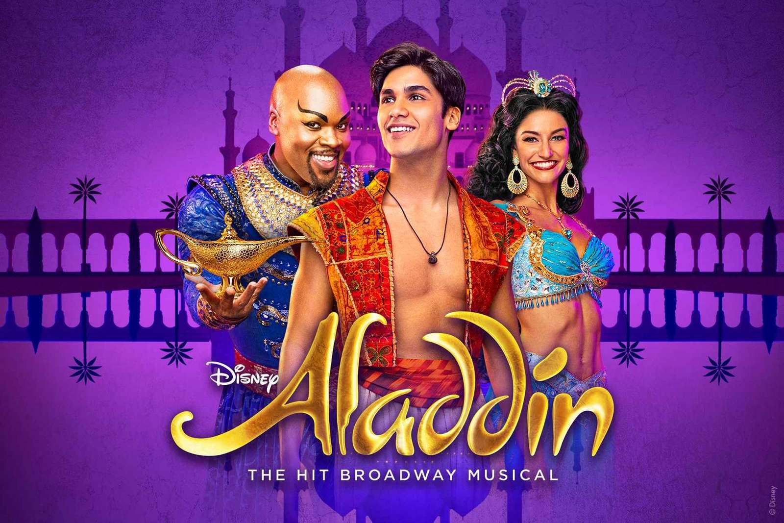 New York City: Aladdin on Broadway Entry Tickets