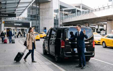 New York: JFK/EWR/LGA Airport ⇄ Downtown Private Transfer