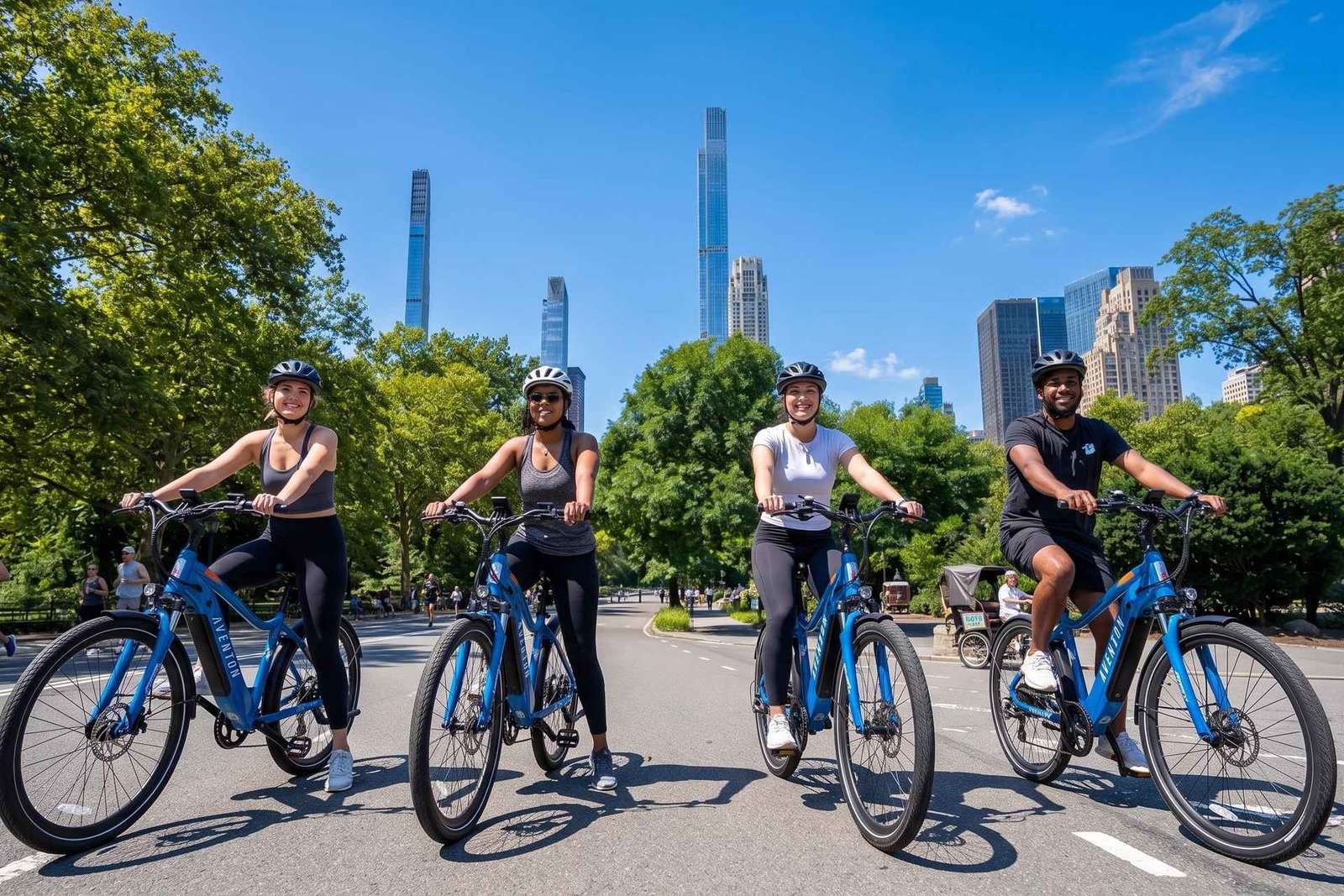 NYC: begeleide fietstocht of elektrische fietstocht door Central Park