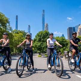 NYC: begeleide fietstocht of elektrische fietstocht door Central Park