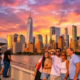 New York: crociera golden hour (2 ore)
