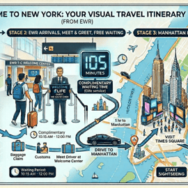 Newark Liberty International Airport: 1-Way Transfer to NYC