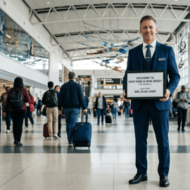 Newark Liberty International Airport: 1-Way Transfer to NYC