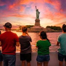 New York: crociera golden hour (2 ore)