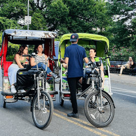 NYC: Central Park Pedicab Tour / Photo Stops