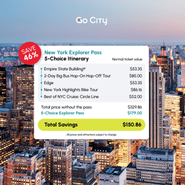 New York: Explorer Pass Save up to 50% - Includes Edge