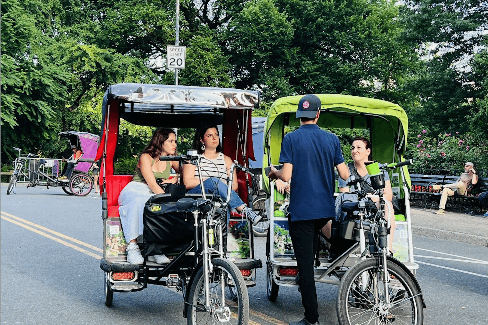 NYC: Central Park Pedicab Tour / Photo Stops