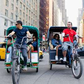 NYC: Central Park Celebrity Homes & Film Spots Pedicab Tour