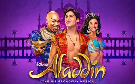 New York City: Aladdin on Broadway Entry Tickets