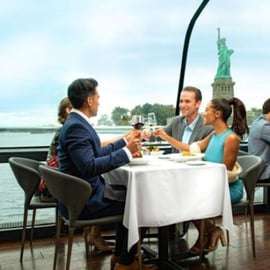 NYC: Luxury Brunch, Lunch or Dinner Harbor Cruise