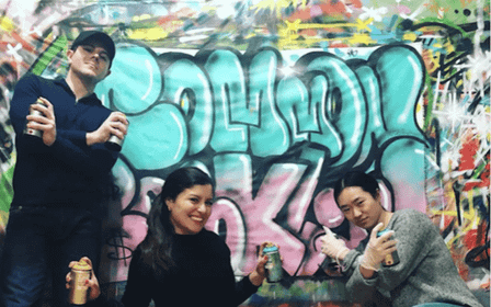 NYC: Laboratorio di graffiti a Brooklyn con un artista locale