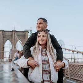 NYC: Brooklyn Bridge + DUMBO Photoshoot + Proposal option