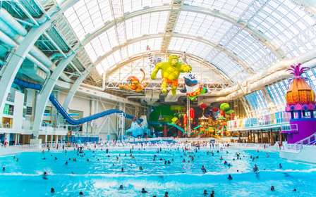 East Rutherford: Dreamworks Indoor Water Park Entry Ticket