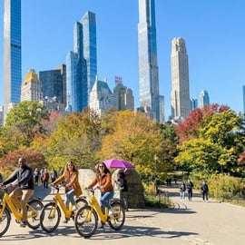NYC: begeleide fietstocht of elektrische fietstocht door Central Park